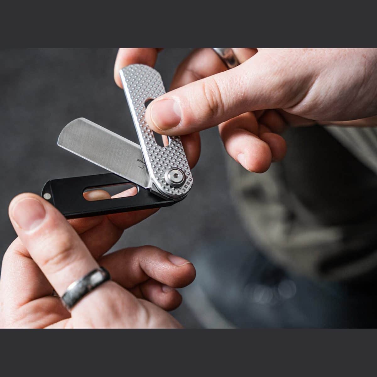 Briceag EDC Boker Ovalmoon Swivel 01BO498 - imagine 4