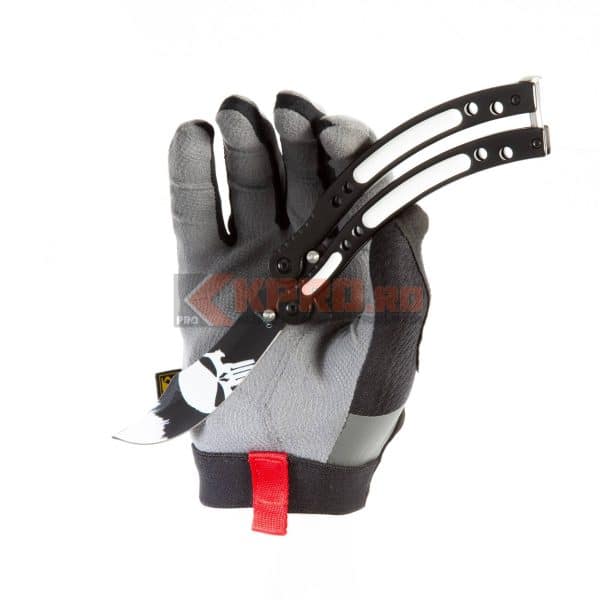 Cutit fluture cu cap de mort