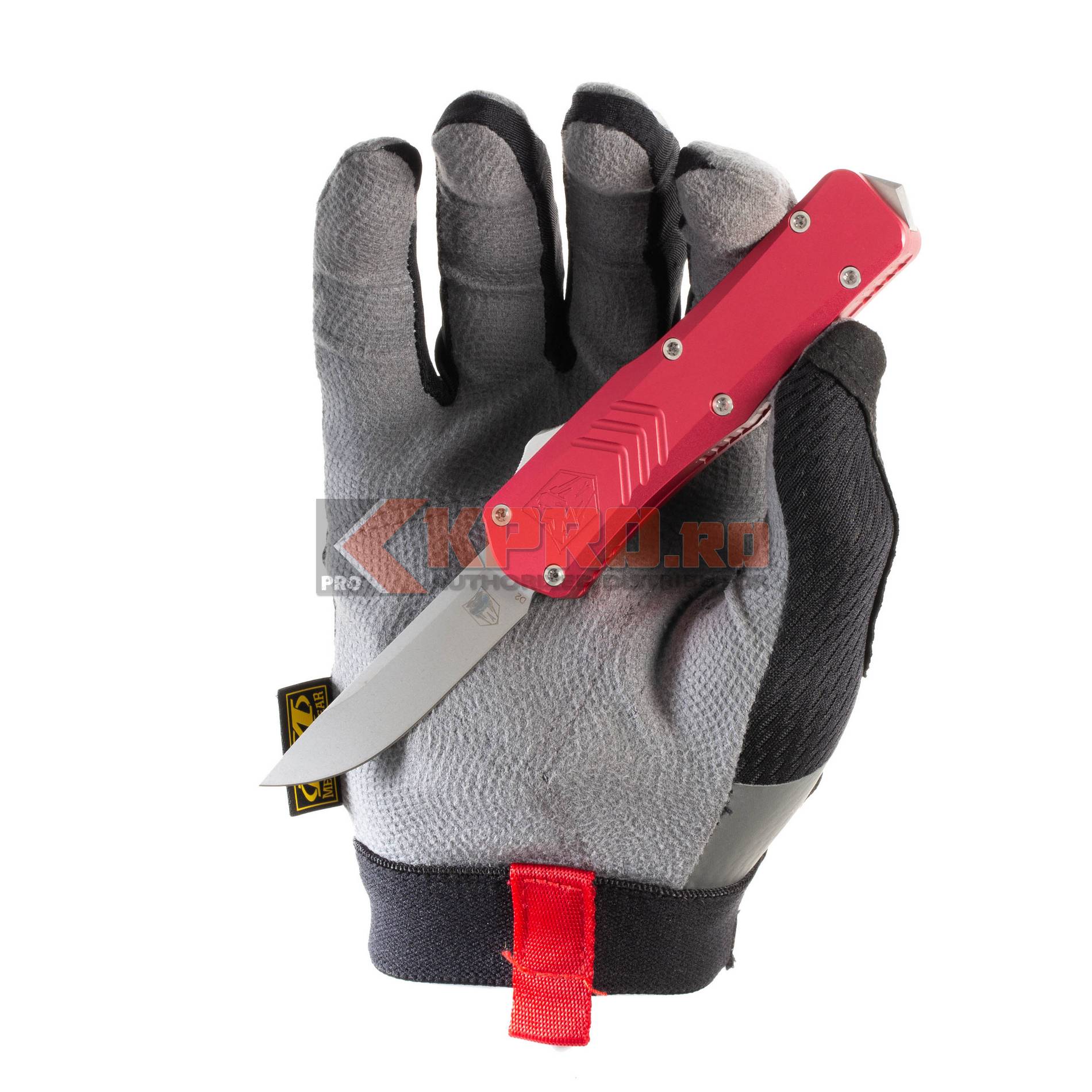 Briceag CobraTec OTF Small FS-X Gen II Red Drop Not Serrated 06CT144 cutit OTF