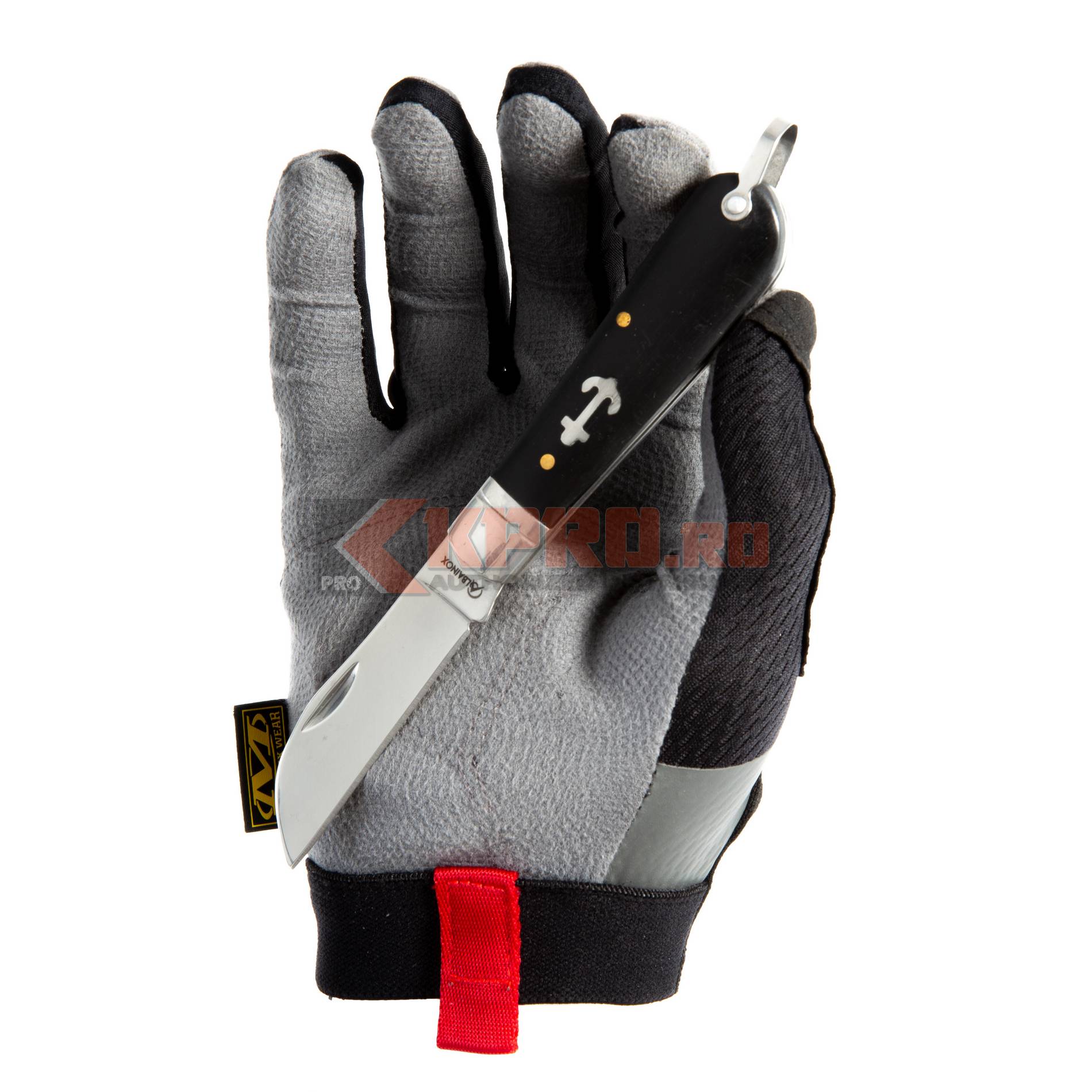 Briceag Marinar Albainox Negru Lama 7cm Lambsfoot 18194 briceag marinar