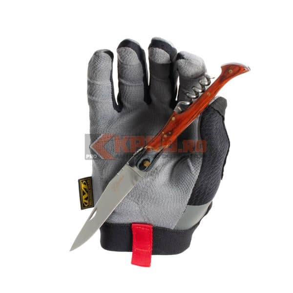 Briceag Laguiole 9.5 cm negru/maro cu tirbuson