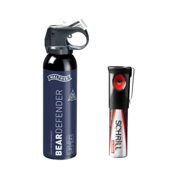 Set Premium impotriva ursilor Spray + Alarma sonora