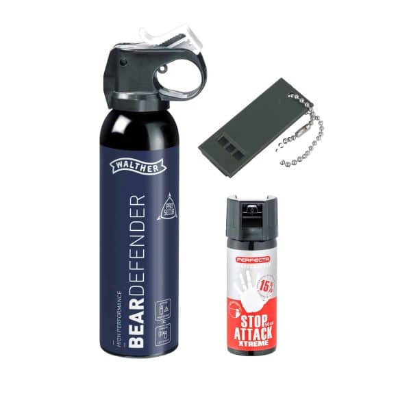 Set spray urs Walther 225 ml + spray piper 50 ml + fluier