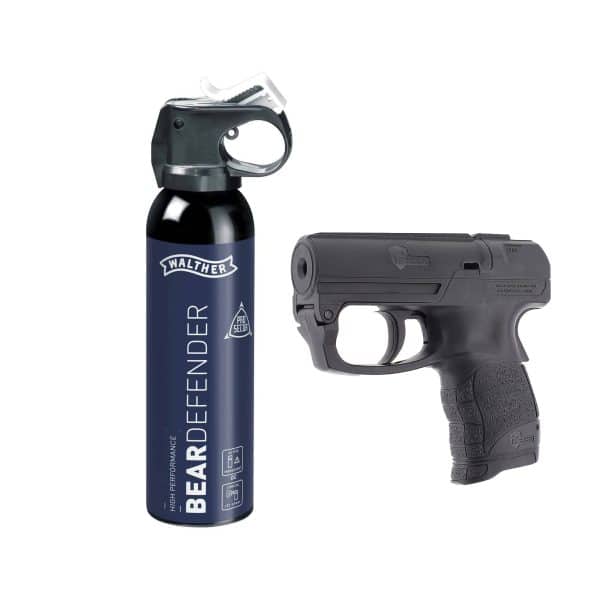 Set spray urs Walther 225 ml + pistol piper Walther P2P