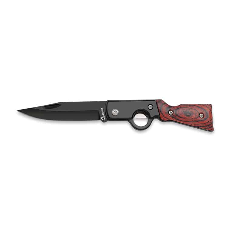 Briceag Albainox Shotgun cu lama neagra 25338 briceag shotgun