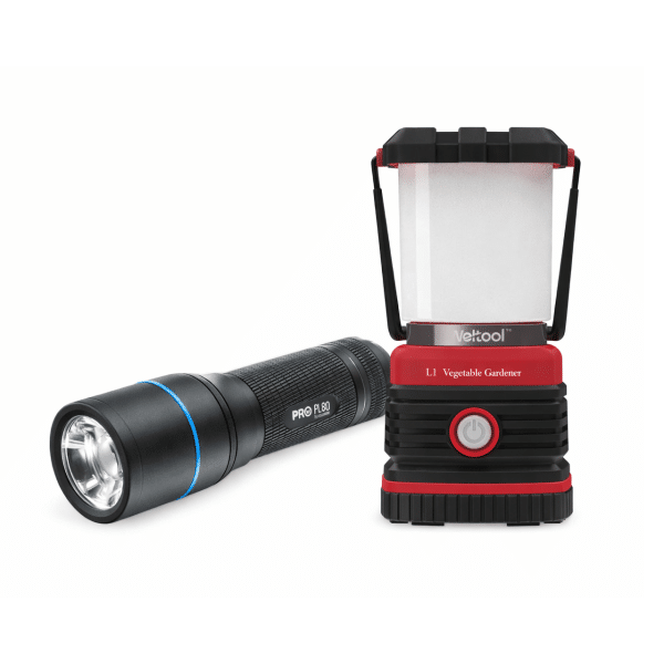 Set Blackout Felinar LED + Lanterna pe baterii