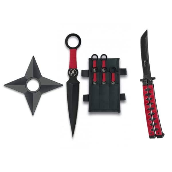 shuriken kunai si cutit japonez