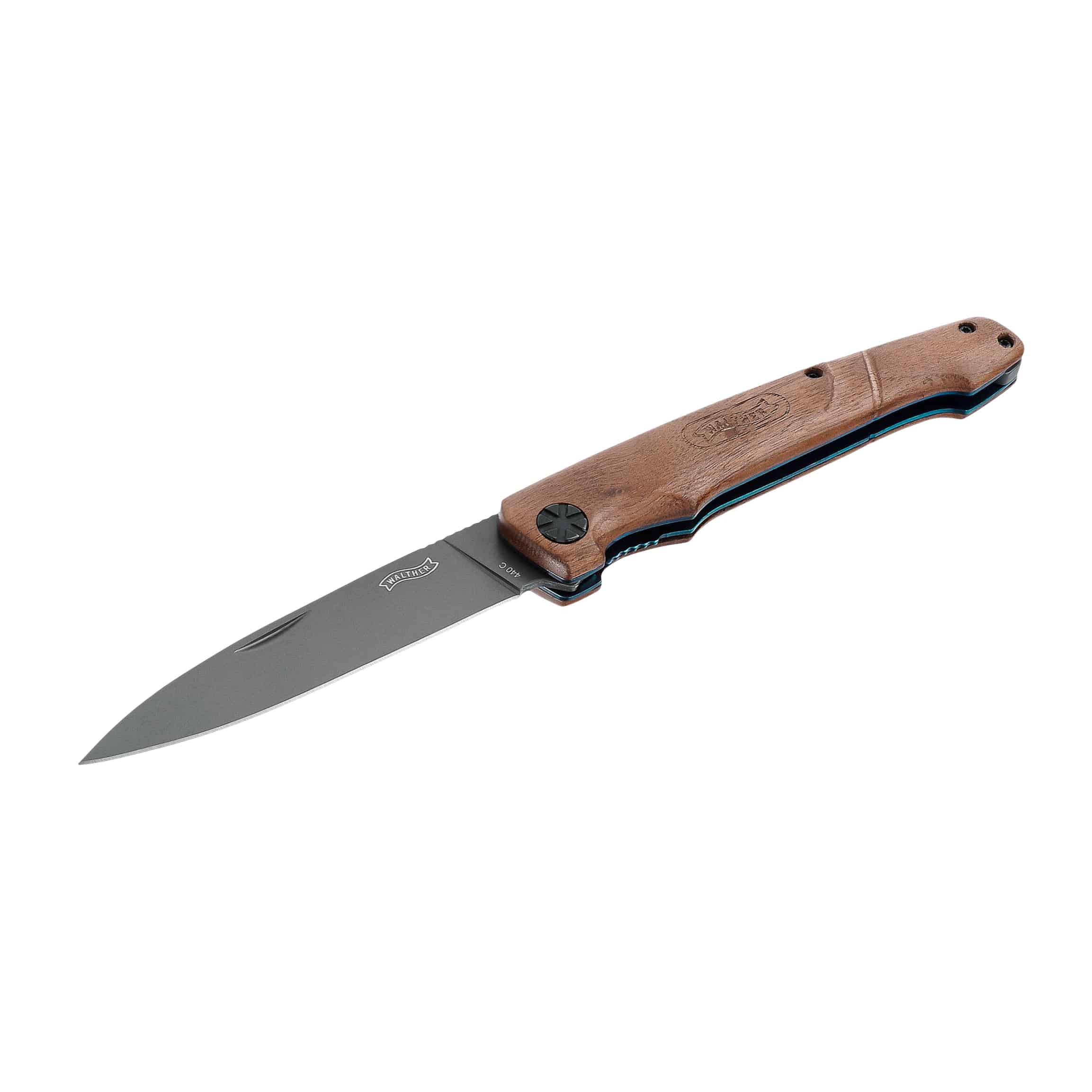 Briceag de buzunar Walther BWK1 5.0829 briceag elegant lemn