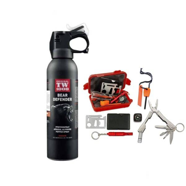 Set spray urs TW1000 225 ml + kit supraviețuire