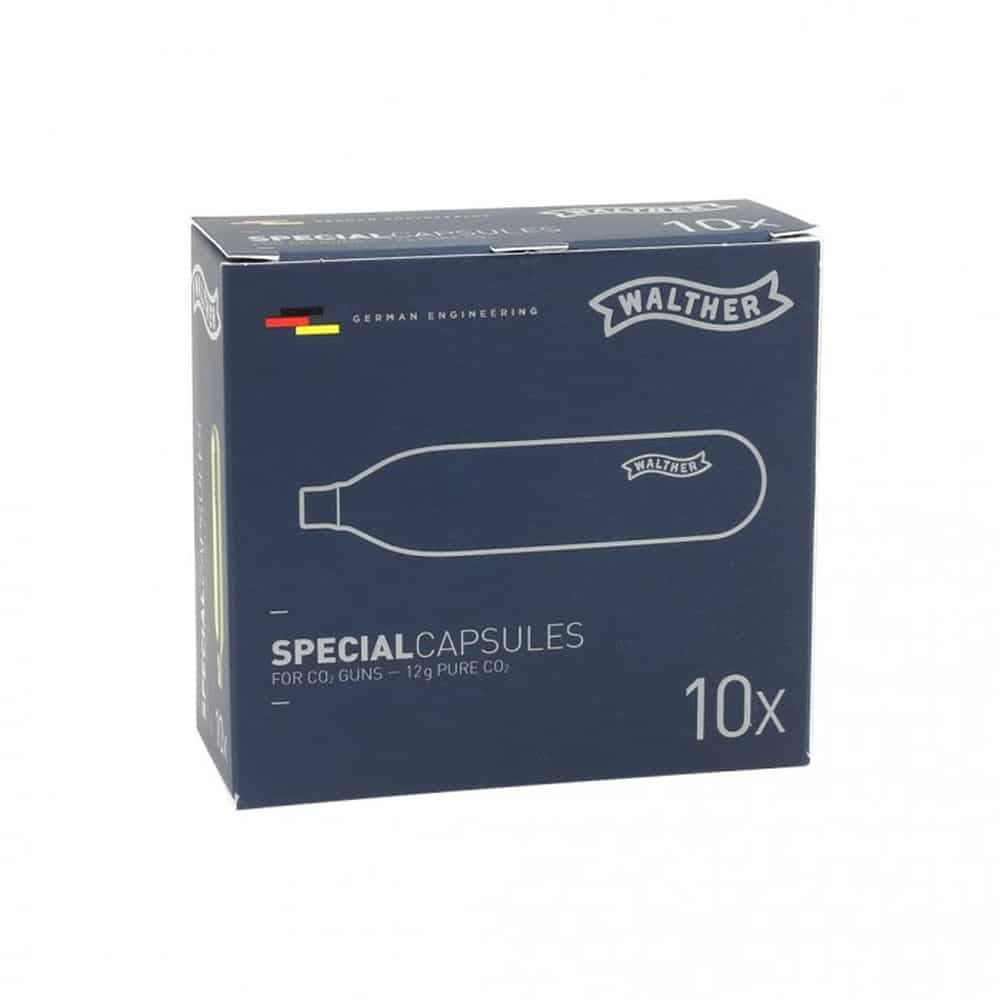 Capsule CO2 Walther 10 buc 4.1682-1 Capsule co2 walther