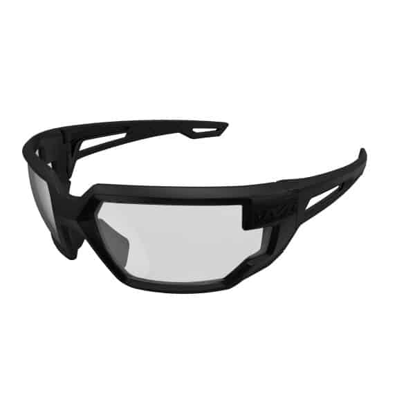 Ochelari pentru arme cu lentile transparente