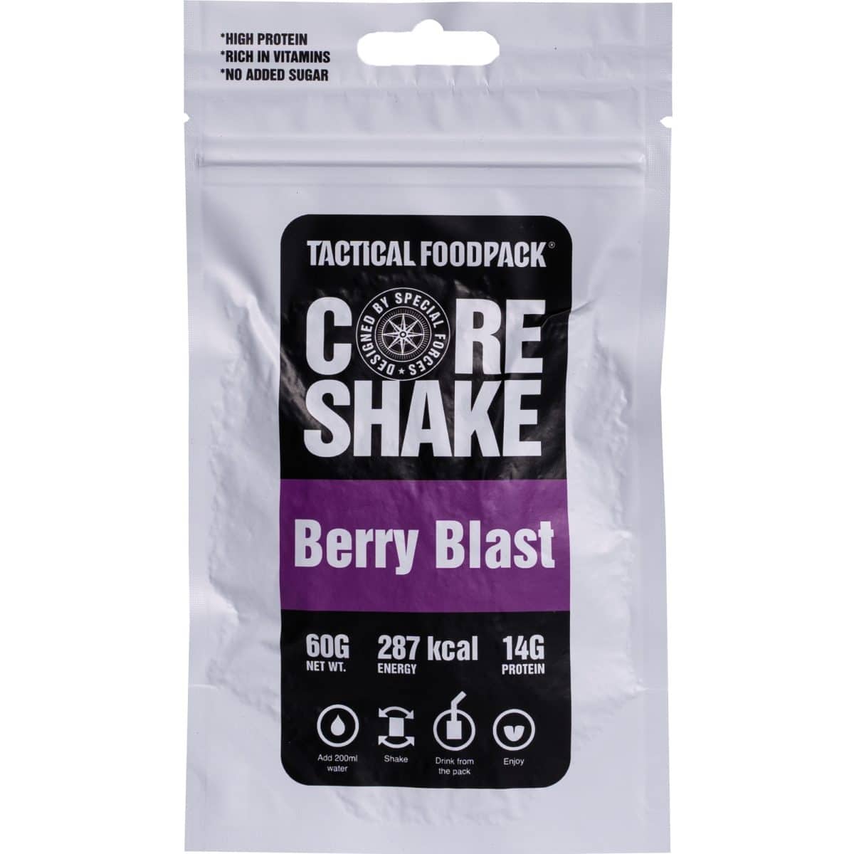 Shake berry blast mov Tactical Foodpack