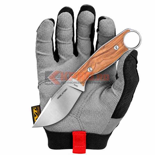 Cutit Real Steel Furrier Harpoon 5.0237 ținut în mănușă, watermark KPRO.ro