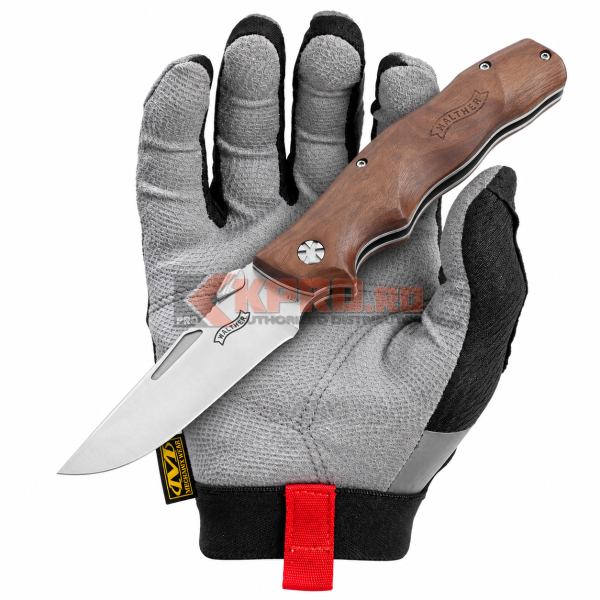 Briceag pentru camping Walther AFW 5.0610 ținut în mănușă, watermark KPRO.ro