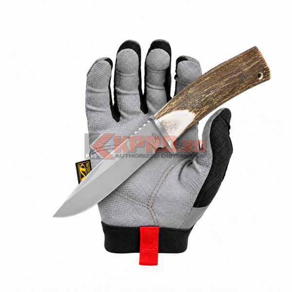 Cutit vanatoare corn de cerb Albainox 8.9 32129 ținut în mănușă, watermark KPRO.ro