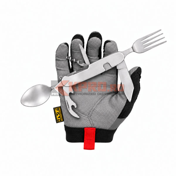 Multifunctional camping cu tacamuri Aluminiu Albainox 11021 ținut în mănușă, watermark KPRO.ro