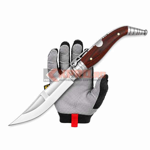 Briceag Spaniol Cricket 37 Albainox Bandolera Rosu 04013 ținut în mănușă, watermark KPRO.ro