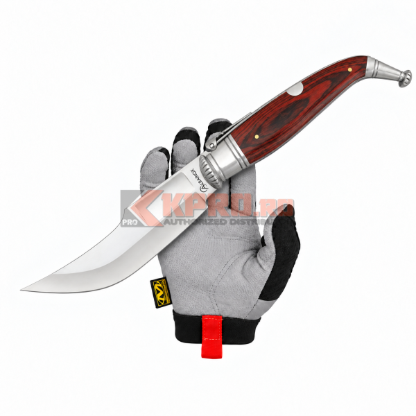 Briceag Cricket Albainox Jerezana 34 Stamina Rosu 01200 ținut în mănușă, watermark KPRO.ro