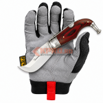 Briceag Spaniol Cricket 18 Albainox Capaora Rosu 01005 ținut în mănușă, watermark KPRO.ro