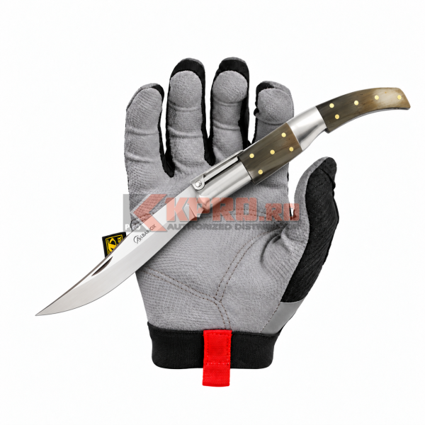 Briceag Spaniol Cricket 22 Albainox Arabe Corn 01062 ținut în mănușă, watermark KPRO.ro