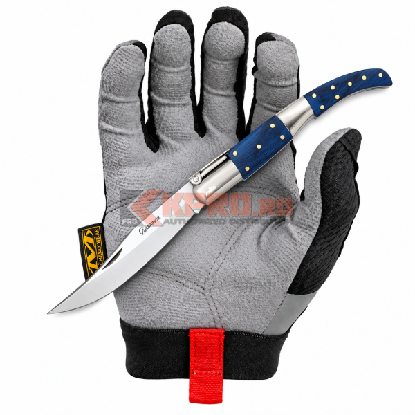 Briceag Spaniol Cricket 18 Albainox Arabe Albastru 01705 ținut în mănușă, watermark KPRO.ro