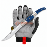 Briceag Spaniol Cricket 26 Albainox Arabe Albastru 01707 ținut în mănușă, watermark KPRO.ro