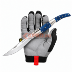 Briceag Spaniol Cricket 28 Albainox Arabe Albastru 01708 ținut în mănușă, watermark KPRO.ro