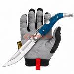 Briceag Spaniol Cricket 26 Albainox Bandolera Albastru 01794 ținut în mănușă, watermark KPRO.ro