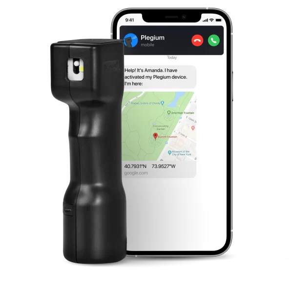 Spray piper cu GPS SMS alarma stroboscop Plegium SMART